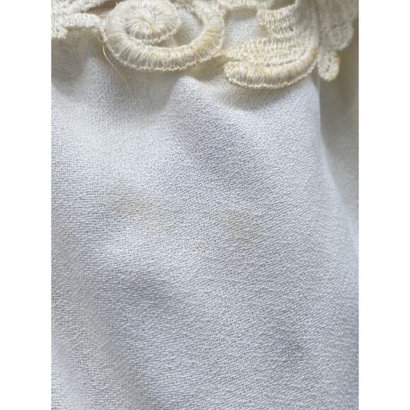 Vintage ILGWU Ivory Embellished Victorian Wedding Dress With 90" Veil - Picture 11 of 12